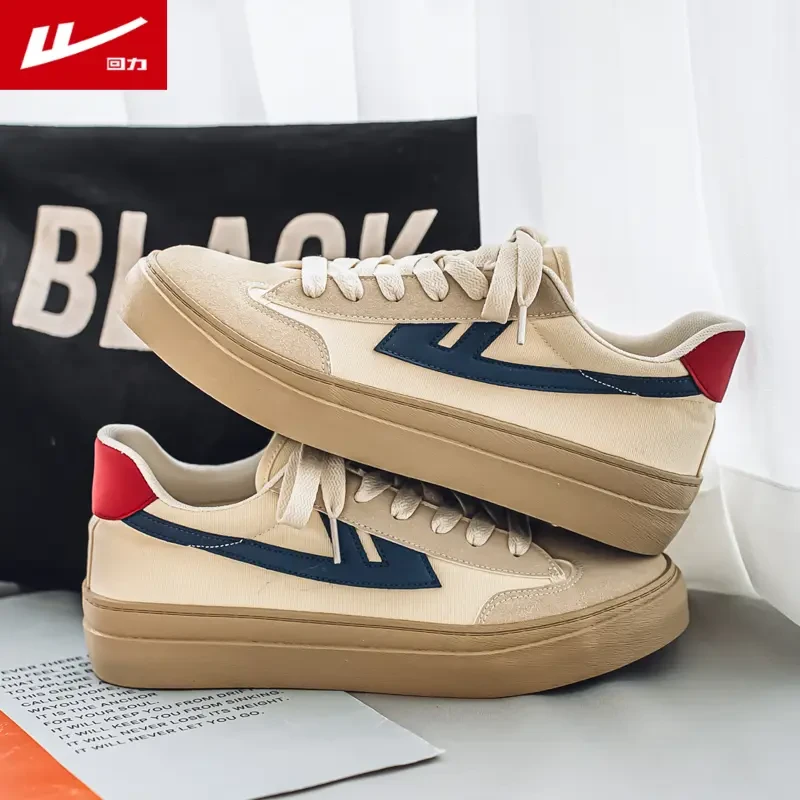 回力男鞋2025夏季新款德训帆布鞋潮流时尚情侣青年休闲鞋运动板鞋