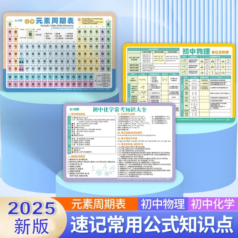 初中化学元素周期表物理知识化学方程式大全