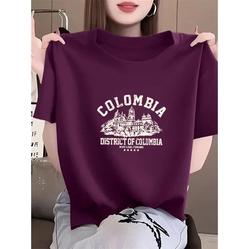 短袖T恤女夏季韩版潮宽松正肩圆领半袖女士体恤洋气爆款百搭上衣