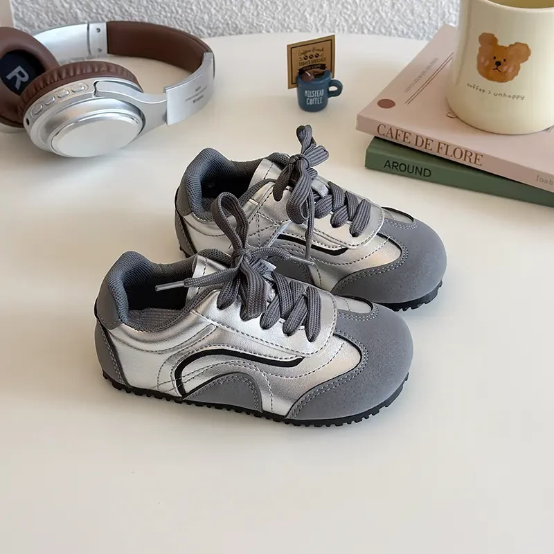 儿童春秋运动鞋新款男女童中小童超轻跑步鞋软底学生跑步鞋板鞋