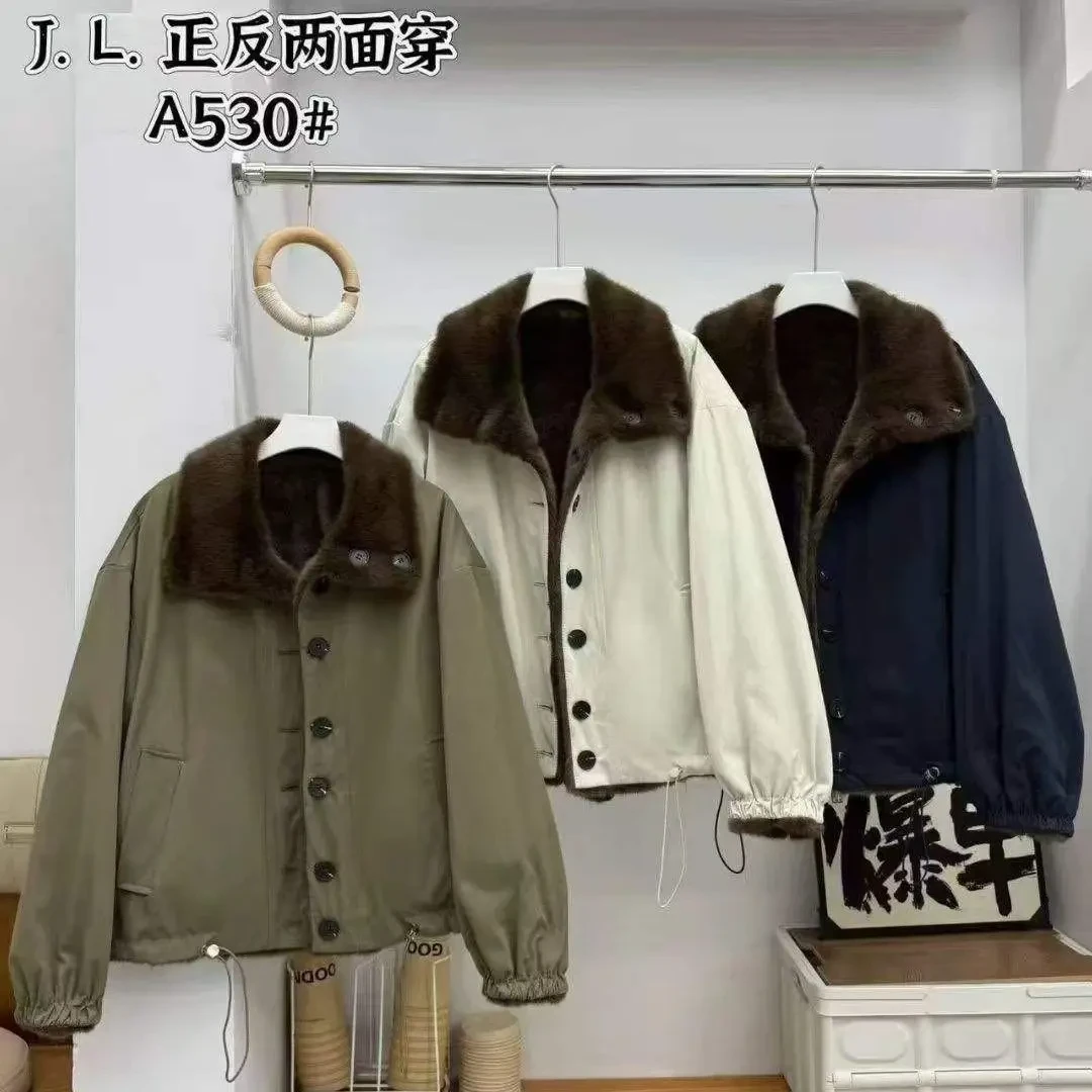 530 #戴戴休闲加绒外套
