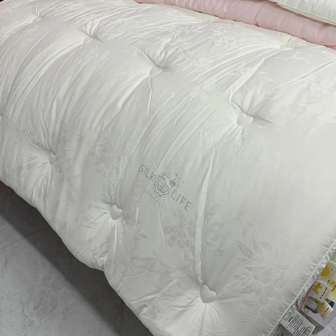 9斤高端木本提花大豆蛋白冬被加厚保暖被子被芯冬被春秋被双人被