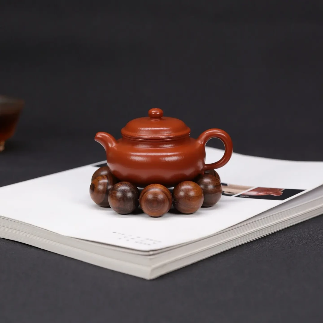 小仿古 | 精品紫砂壶原矿朱泥    容量110cc