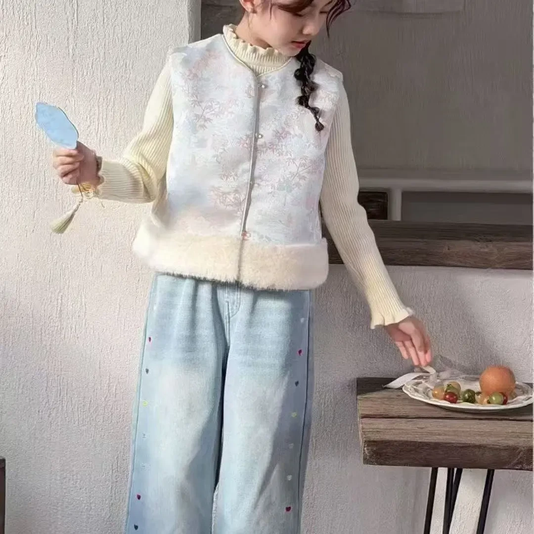 圣宜家爱心牛仔国风三件套258112