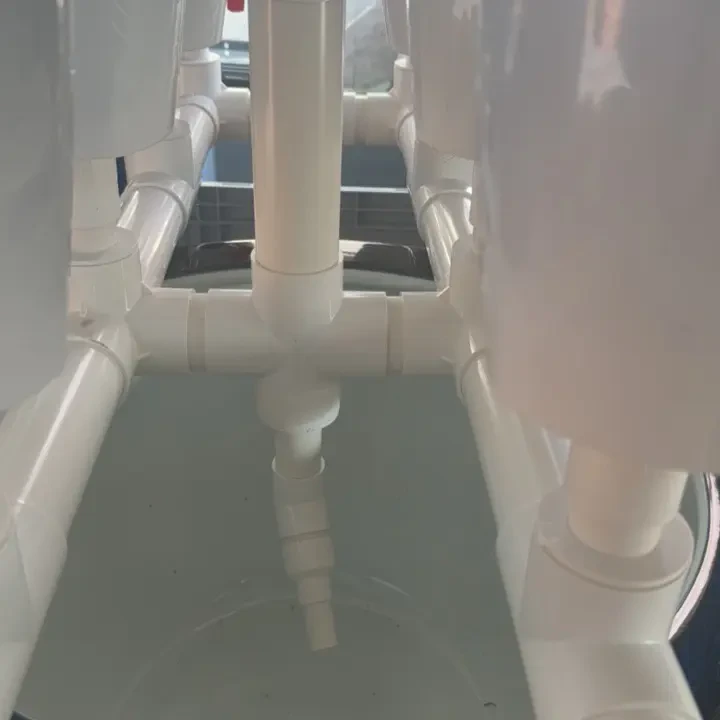 鱼菜共生虹吸组件鱼缸虹吸底滤系统自动启停过滤增氧