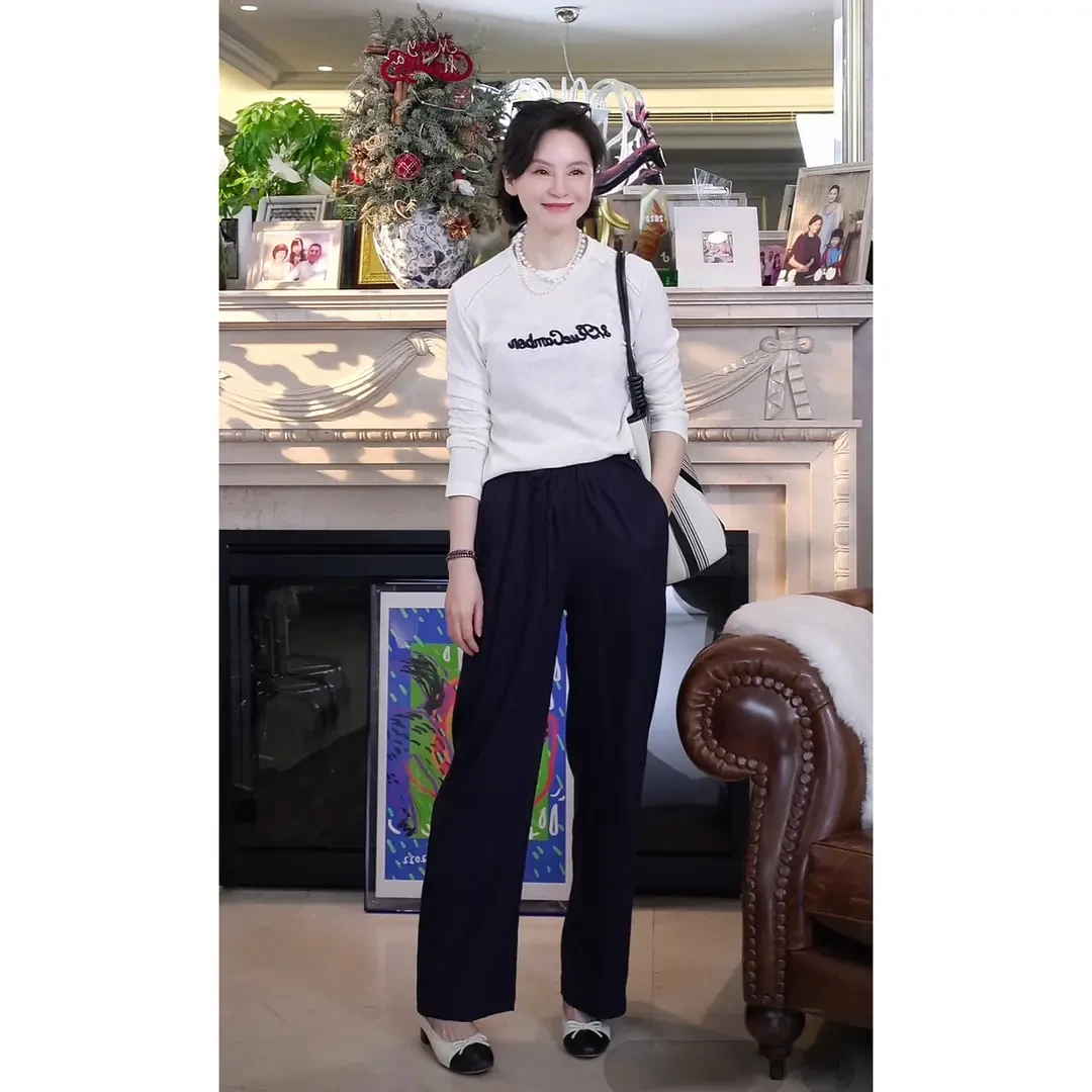 我是摩羯 康朋街 手工万针刺绣舒适百搭春夏T恤上衣