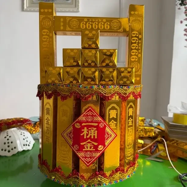 手工折纸一桶金材料包全套含教程支持成品发货