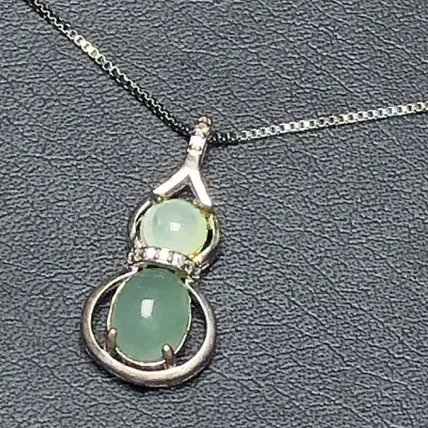 A货镶嵌小葫芦时尚百搭复古典雅