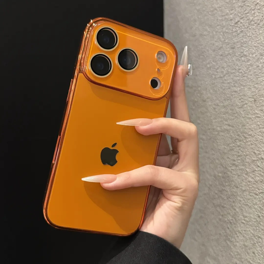 新款纯色磨砂适用17promax手机壳简约iPhone16小众15高级14女