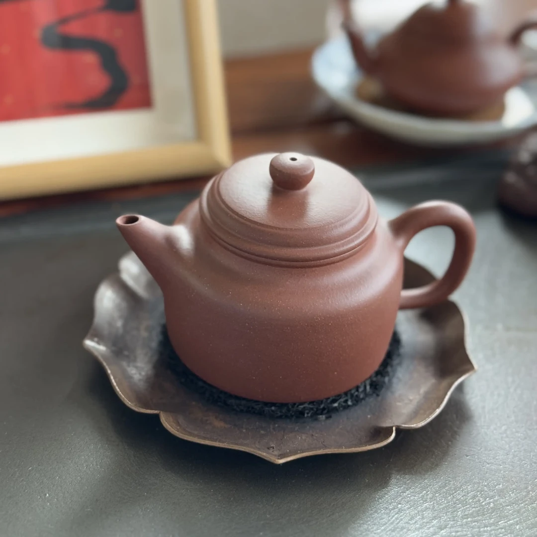 德钟壶紫砂茶壶经典简约设计手工茶壶茶具紫砂壶