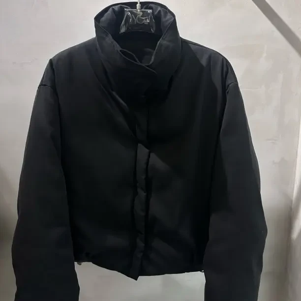 冬季新款小众立领加厚保暖羽绒服主推敖外套