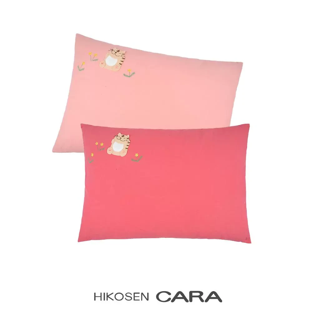 HIKOSEN CARA卡拉猫枕头长方形单人糖果色棉日本原创设计女抱枕头