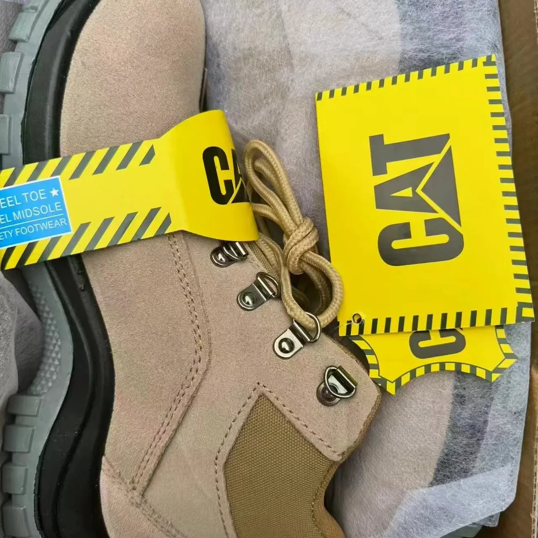 卡特牛皮工装鞋防砸