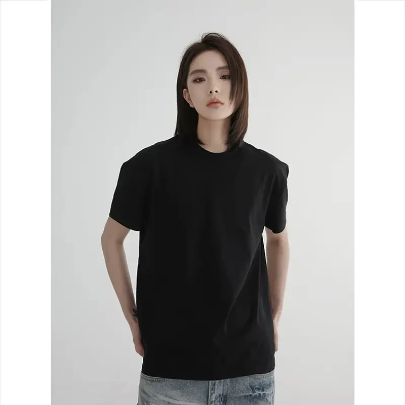 夏季凉感防晒短袖冰皮透气吸汗速干百搭T恤圆领情侣冰爽260gTEE