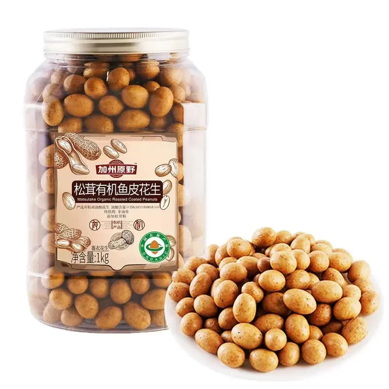 【会员商店】加州原野  松茸鱼皮花生1Kg