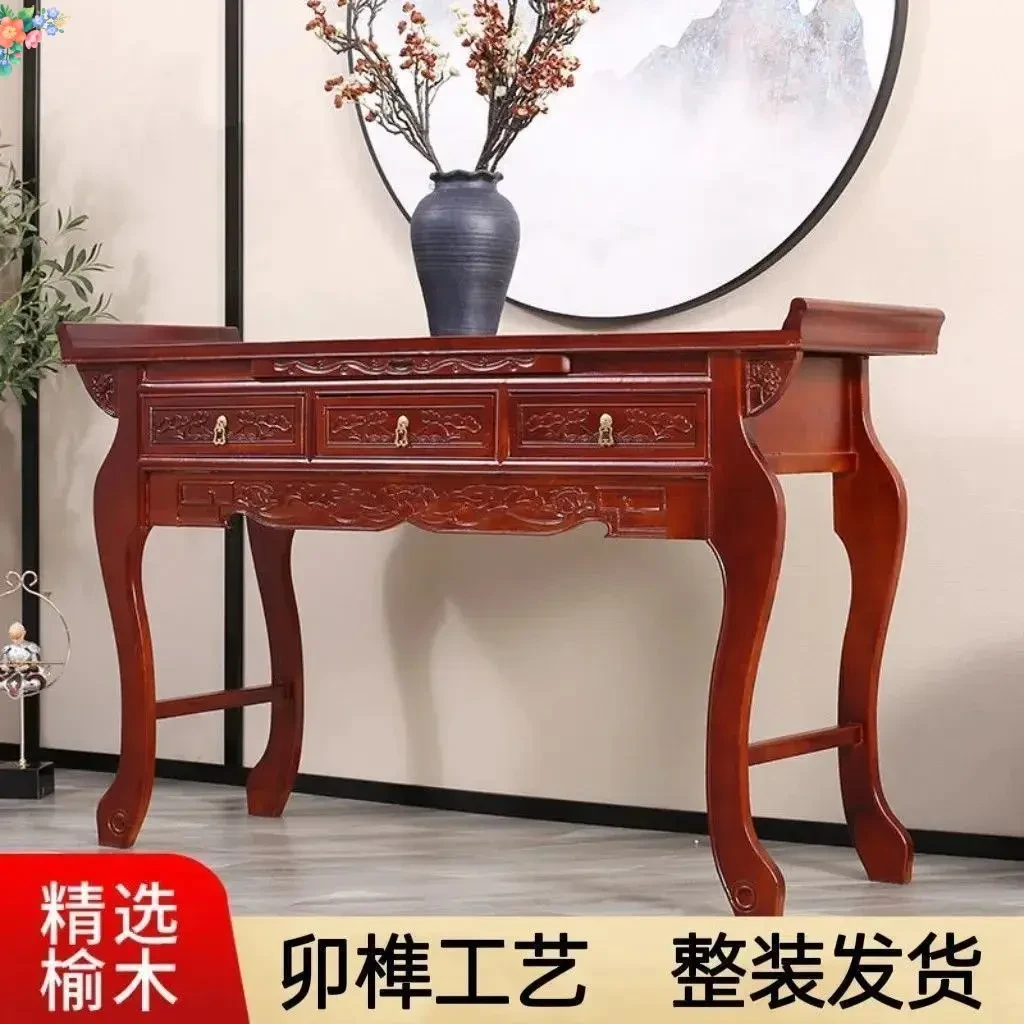 供桌供台香案简约中式玄关台家用供奉贡台佛桌新中式佛台神台佛龛