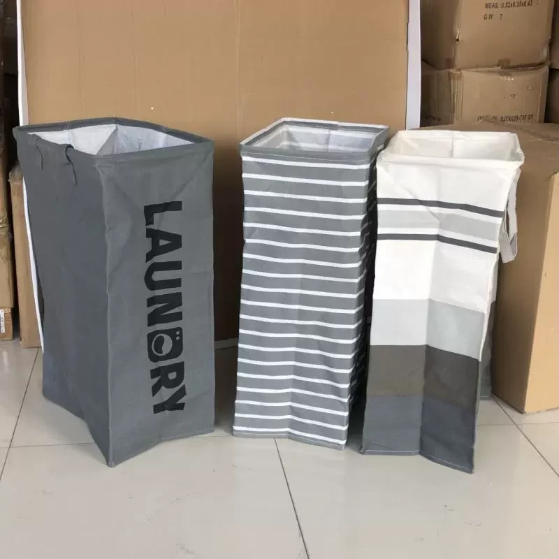 大容量瑜伽垫收纳架布艺折叠收纳脏衣篓便携衣服篮子玩具收纳