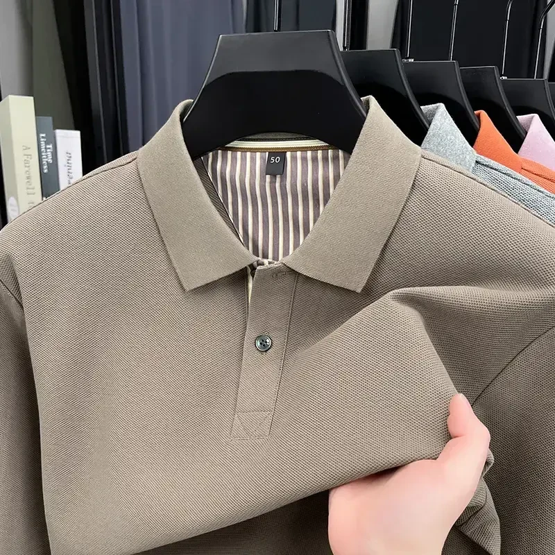 【风云】B1-200孤品捡漏品牌断码剪标高端男士polo衫春夏季长袖上衣