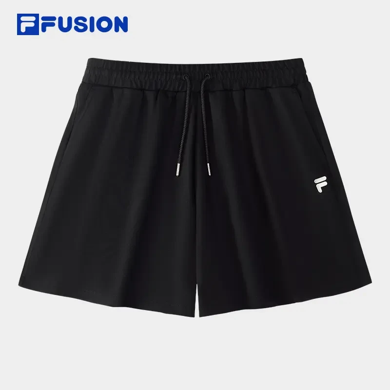 FILA斐乐潮牌夏季短裤工装裤女显瘦遮胯户外宽松裤子流光风