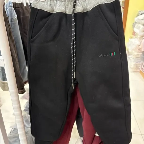 冬季加厚棉裤一条过冬时尚卫裤