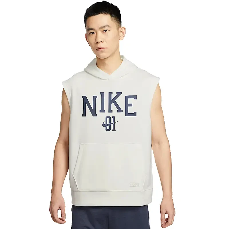 NIKE/耐克男子AS M NK DF FLC HD SL CHBL GCEL运动背心IB9967133