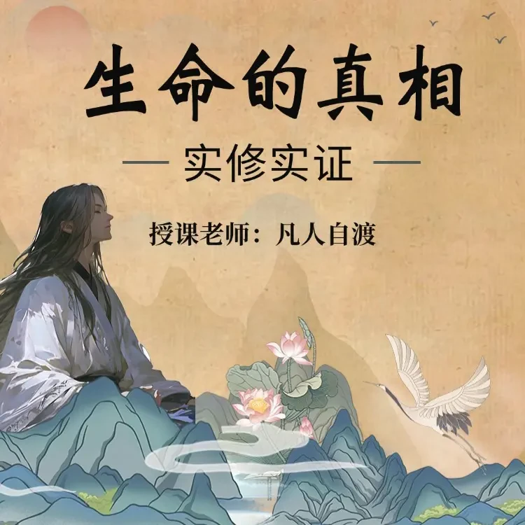 凡人自渡老师《生命的真相实修实证》视频课
