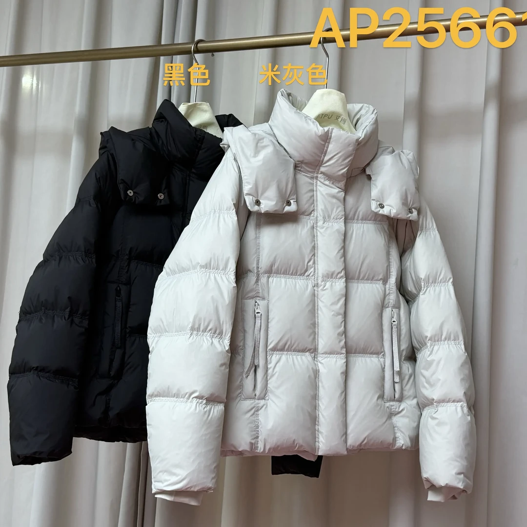 小火炉无格新款加厚连帽外套