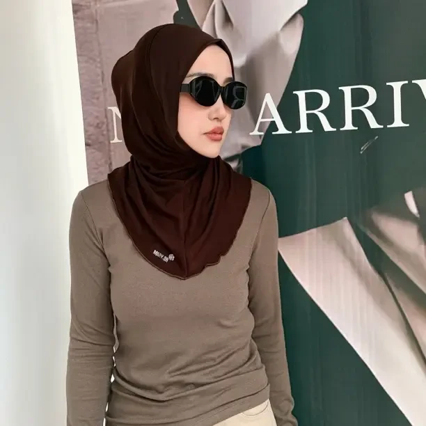 纯色长袖修身T恤女春秋简约内搭打底百搭时尚