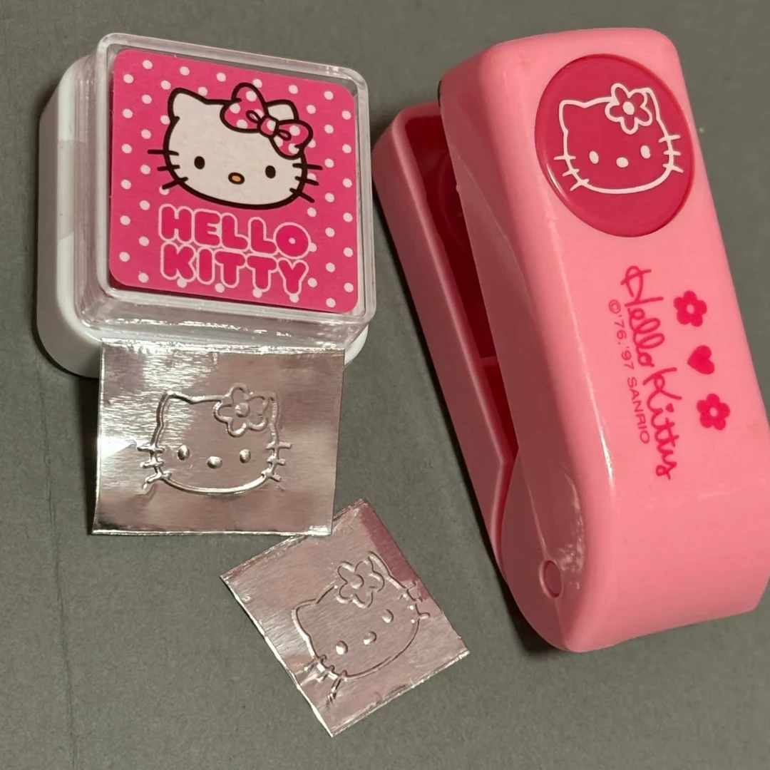 【凯蒂压花器】hellokitty压花器解压创意卡通可爱压花图案压花手账