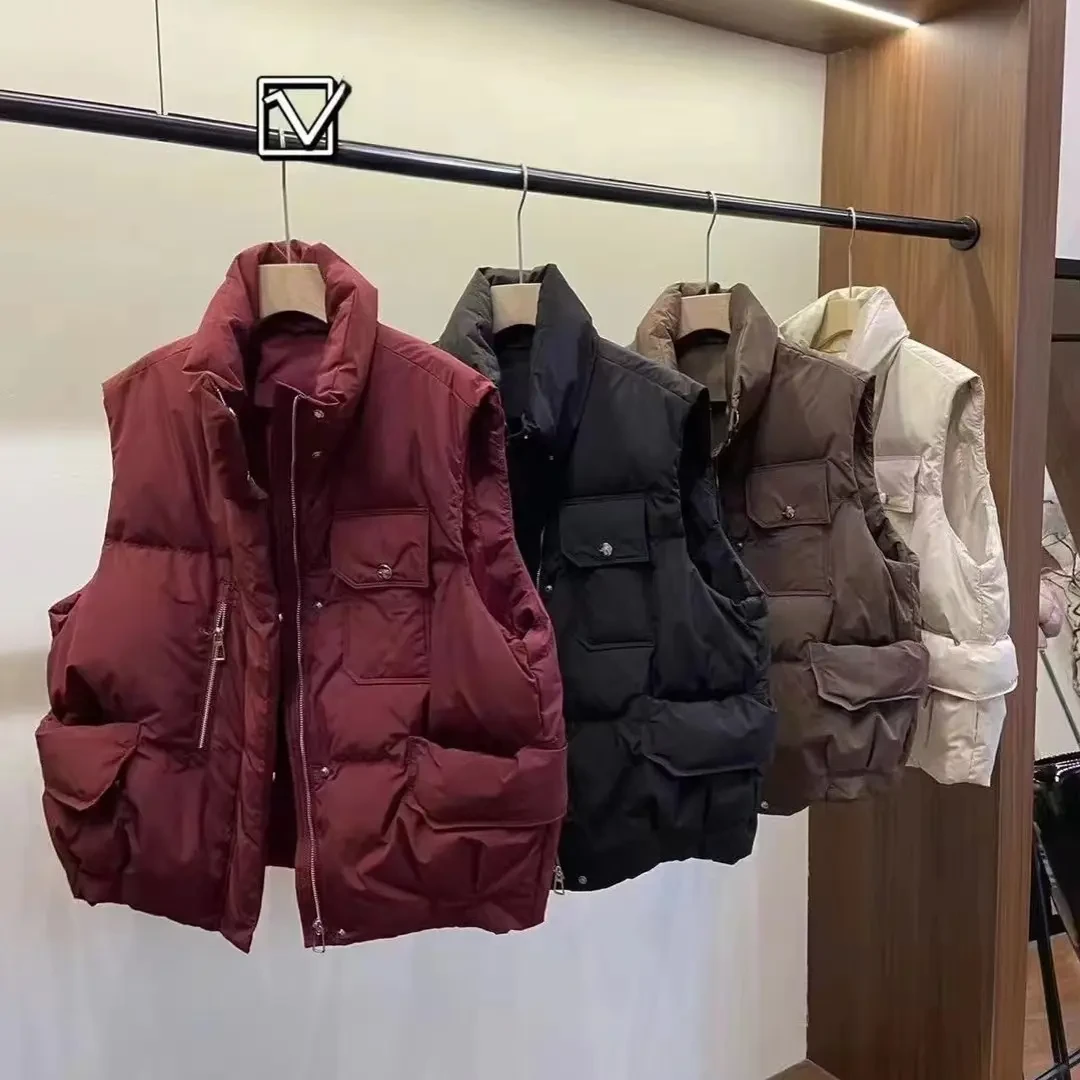 2025年新款羽绒马甲外套潮