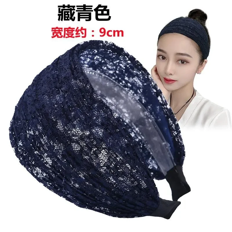 高级感遮白发宽发箍发卡带齿宽边头箍网红外出发抓女士发夹头饰品