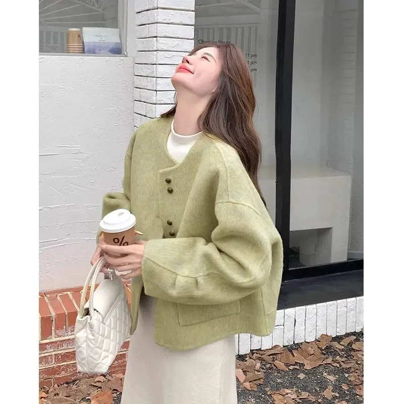 小香风气质时尚大衣女2025年秋季新款高级感洋气减龄宽松上衣外套