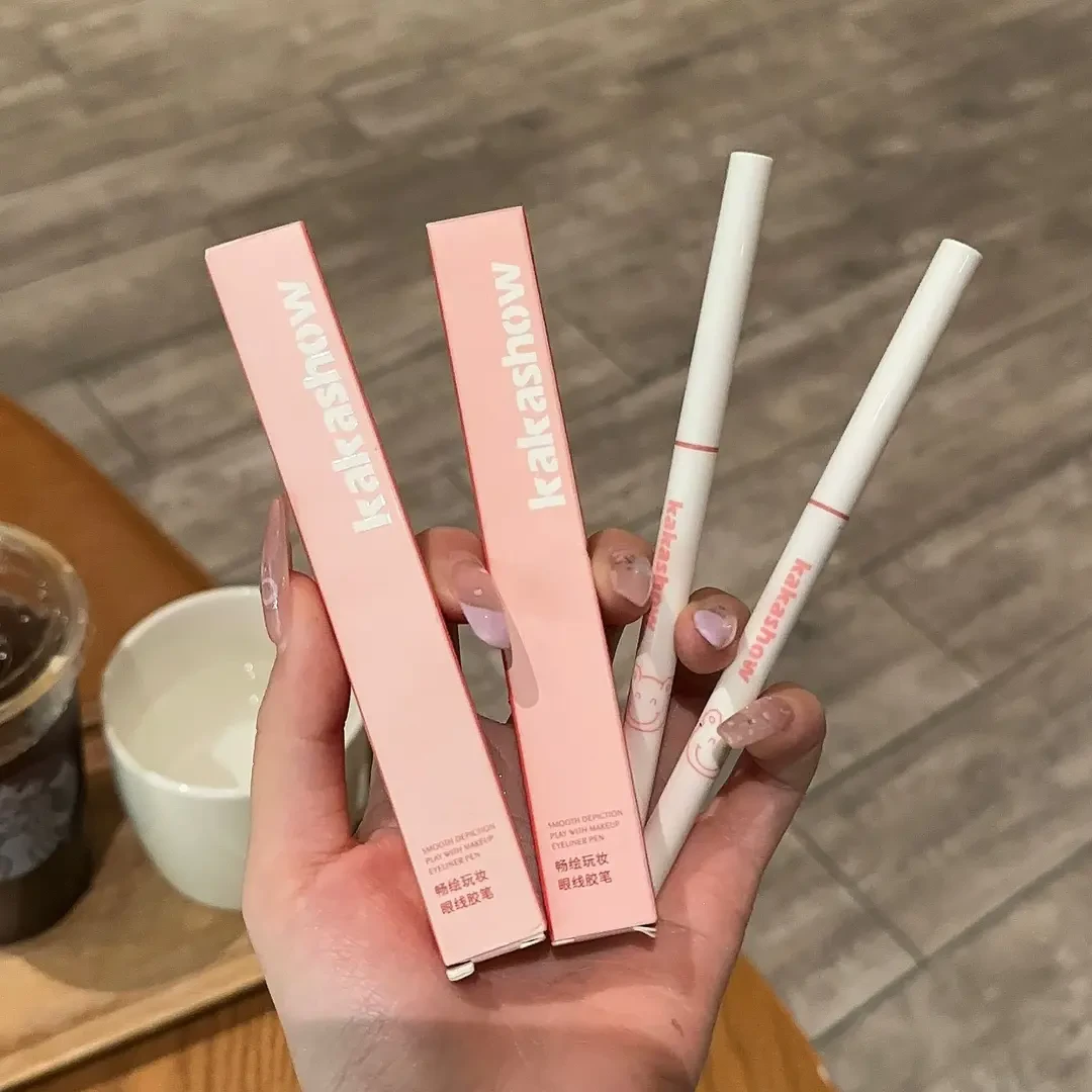 【两支正装】kakashow眼线胶笔防水防汗不易晕染黑色眼线笔神器