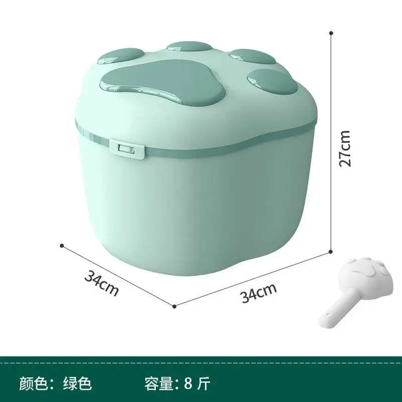 宠物储粮桶大号狗粮储存桶食品密封防潮猫粮桶收纳