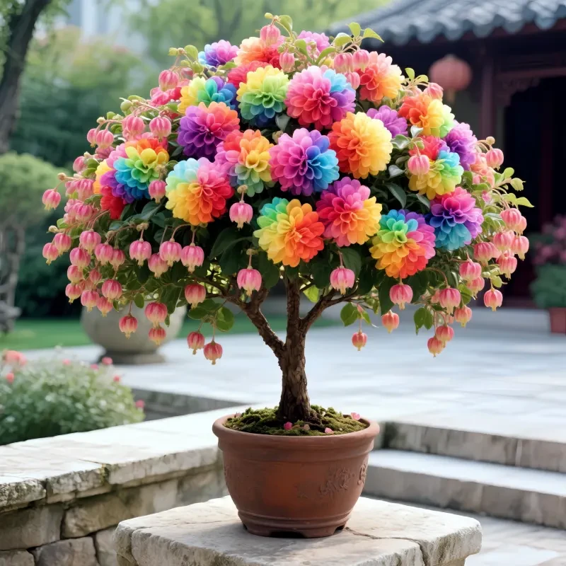 【驱蚊虫】宝莲灯树苗盆栽室内外阳台庭院四季可种花卉绿植好养易活