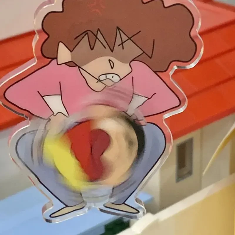 【爱宝】蜡笔小新挂件生气的美伢网红挂饰可爱卡通书包挂饰饰品