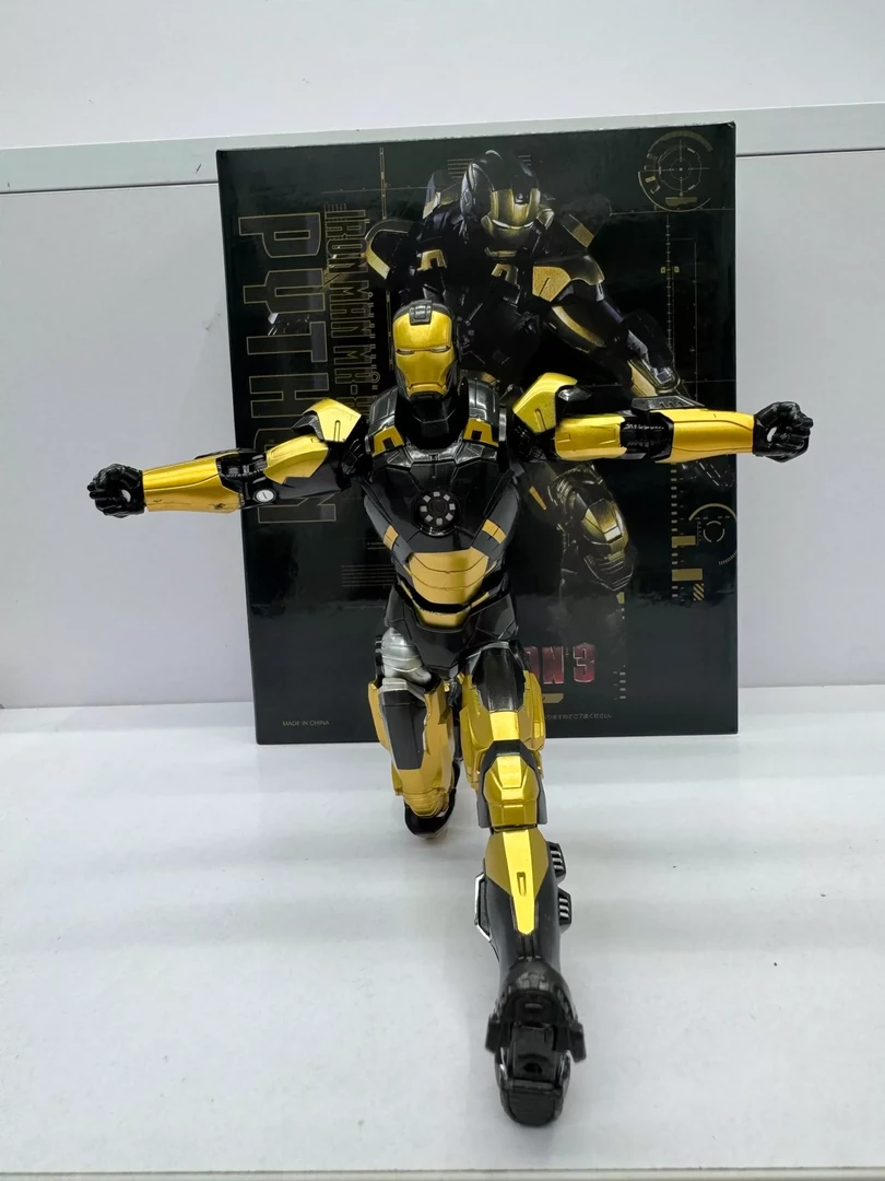 机甲酷炫漫威手办复联复仇者联盟4玩具仿合金属模型人偶摆件