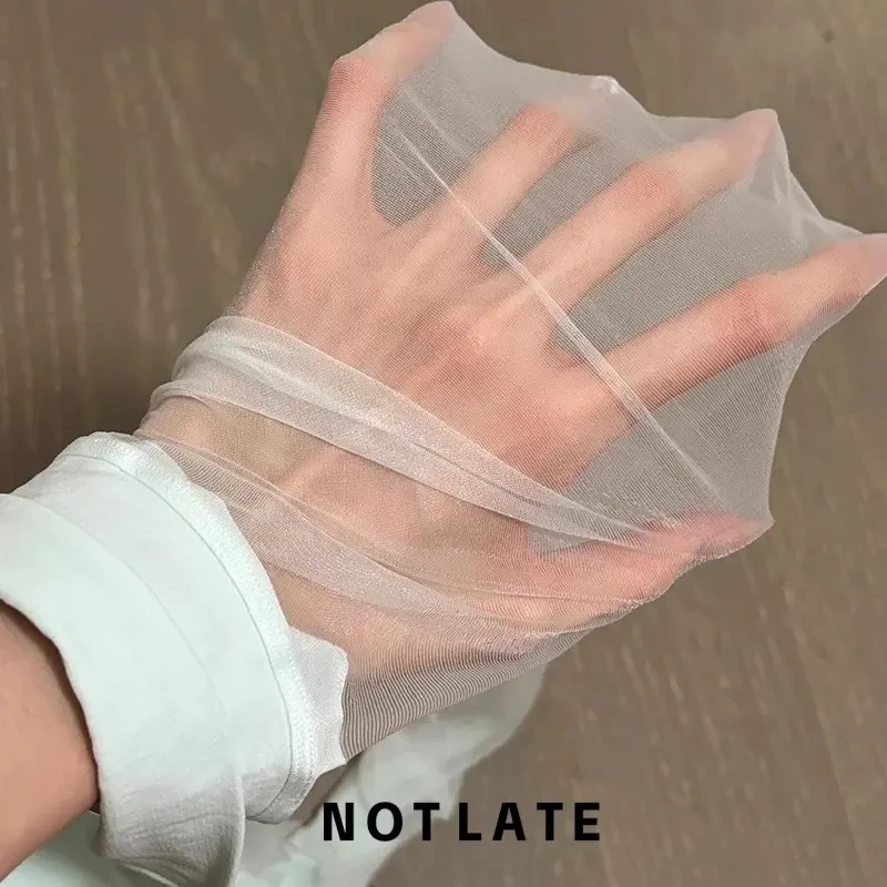 顾茜茜同款薄荷曼波丝袜美白女薄款防勾丝美肤袜薄荷绿色丝袜显白