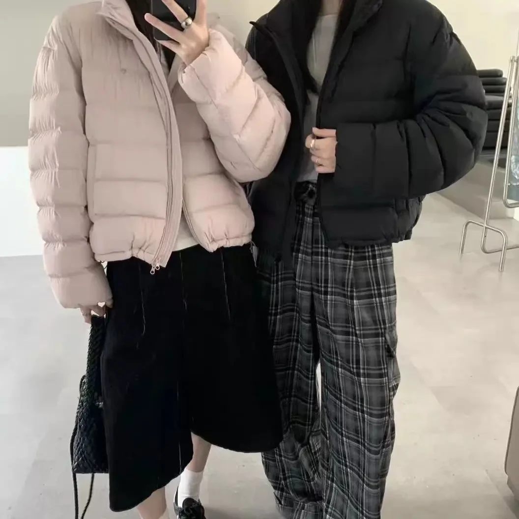 阿静强推！鸭绒档口原创超软泡芙排骨短款羽绒服