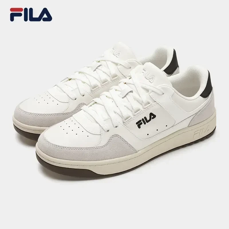FILA/斐乐春季新款复古圆盾情侣同款休闲百搭低帮板鞋F12W512210