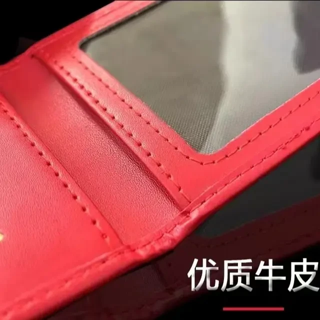 新款优质牛皮多卡位卡套高档真皮证件保护套