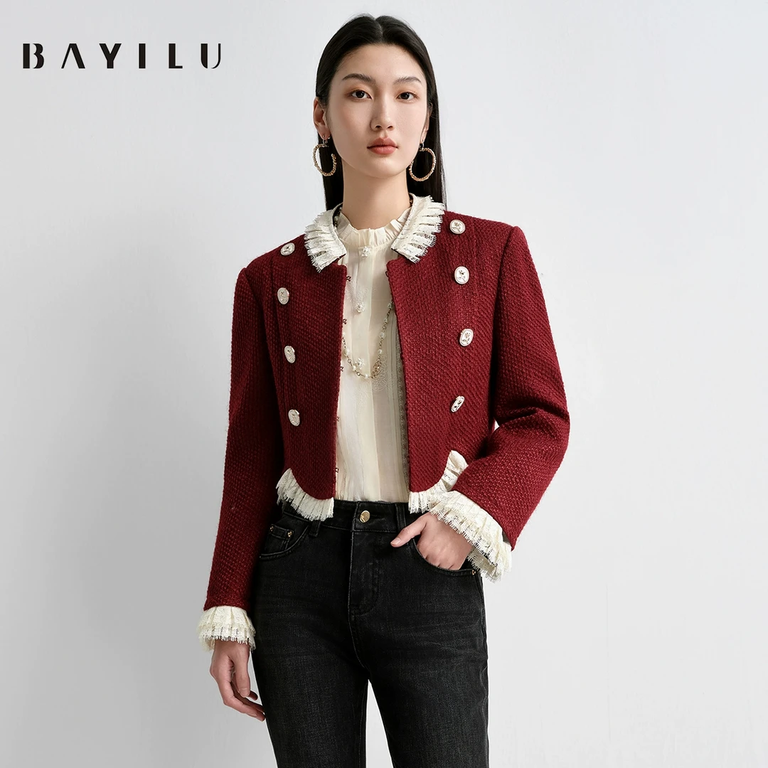 bayilu芭依璐2025春季新款短外套91W5006