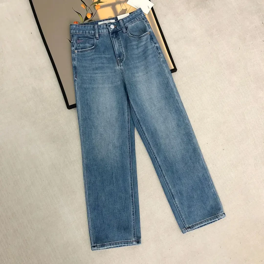 XD【502】代D60款品’秒变大长腿MWMA超爆裤王四面弹九分直筒牛仔裤~