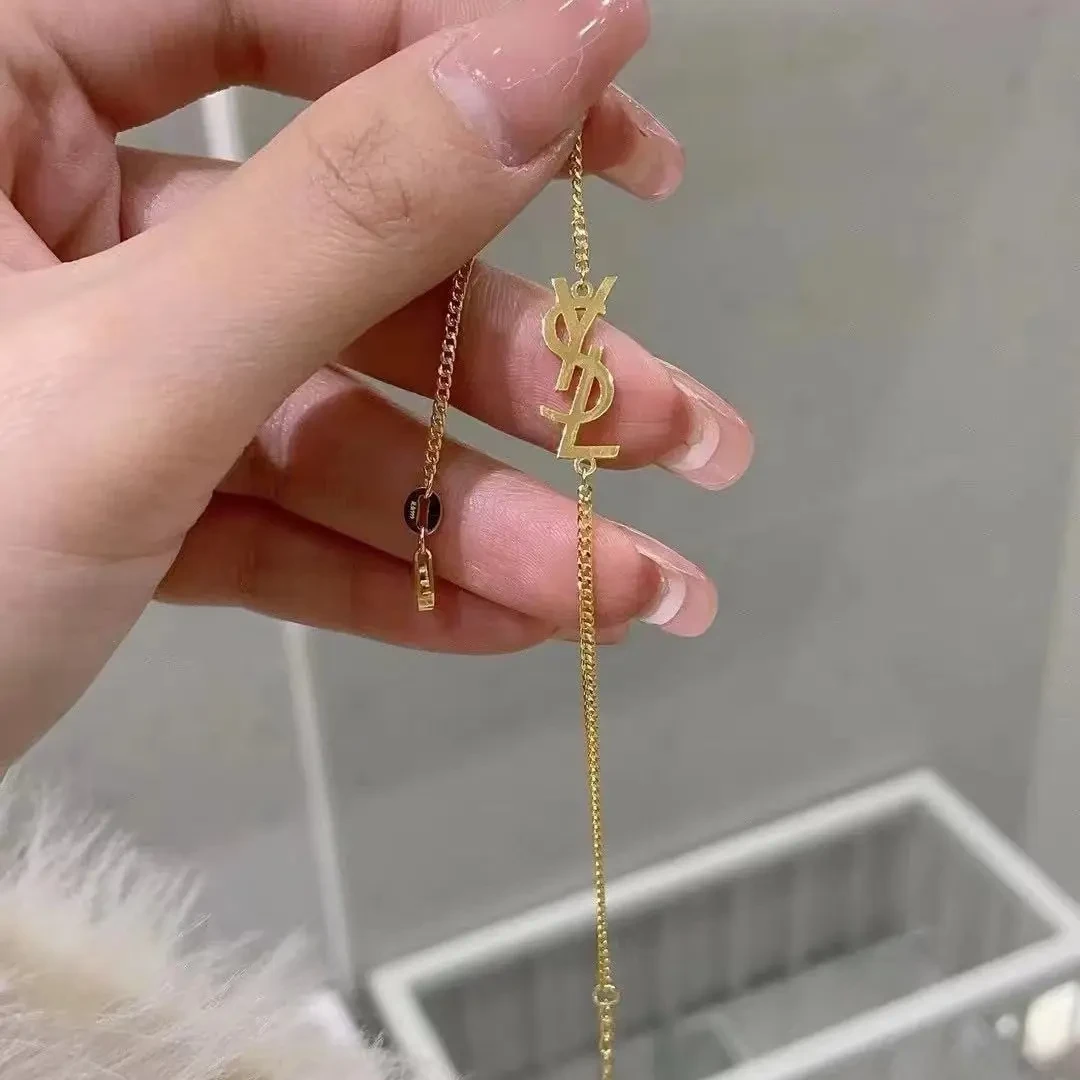 未使用 GUCCI/古驰 【国现】女士YSL经典logo手链