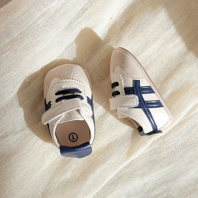 春秋季0-1岁男女宝宝鞋子婴儿3-6-9-12个月防滑休闲软底学步鞋