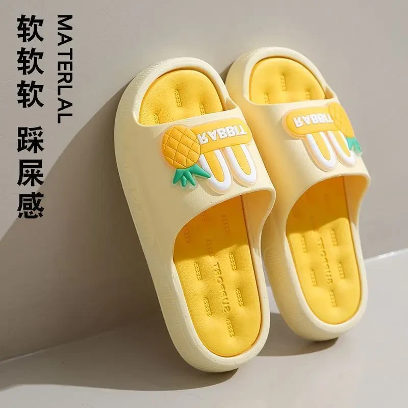 2025拖鞋女款外穿厚底防滑防臭软底居家用室内宿舍踩屎感凉拖鞋女