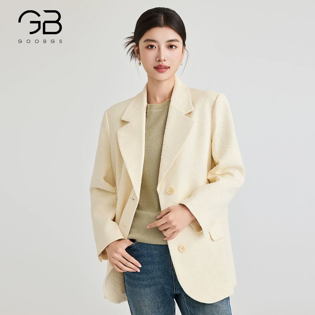 【谷邦L+】谷邦GOOBGS 纯色宽松外套 G3356583