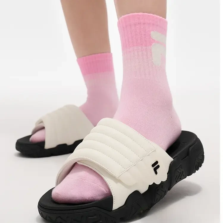 FILA FUSION斐乐夏季新款时尚运动轻便软底拖鞋T12W521805