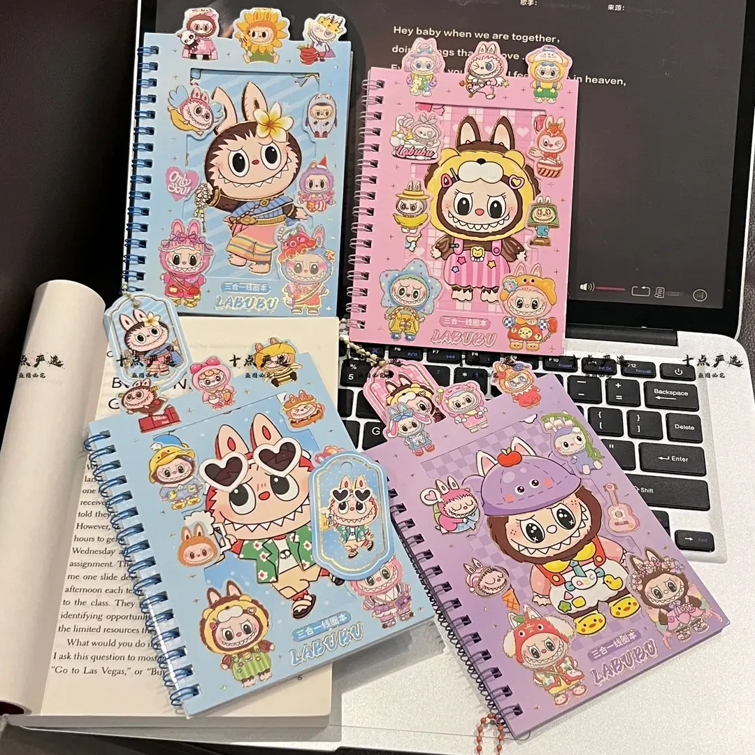 可爱布布系列卡通可爱贴纸创意贴纸手账本素材贴纸本解压线圈本