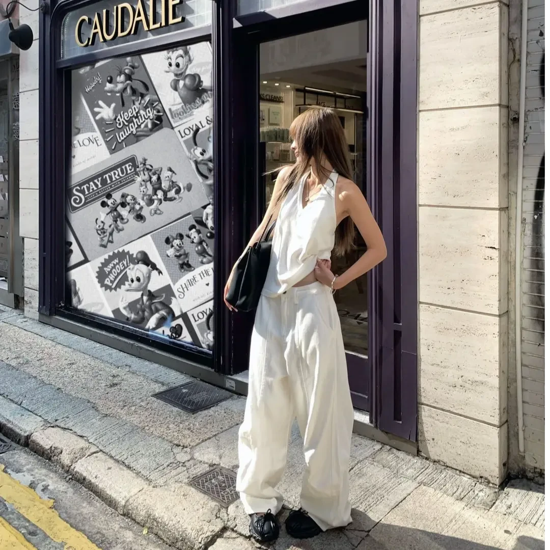 2025夏季新款时尚打底背心露背性感辣妹外穿上衣气质显瘦洋气休闲